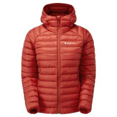 bunda MONTANE Womens Anti-Freeze Hoodie Jacket Saffron Red
