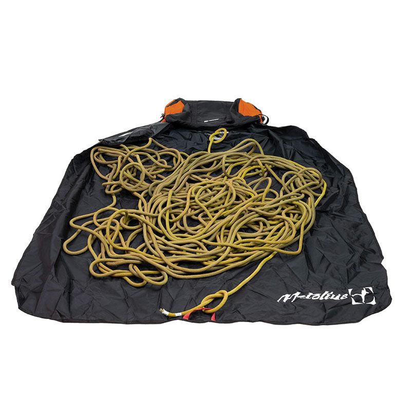 vak na lano METOLIUS ROPEMASTER HC ROPE BAG Black/Rust