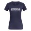 triko SALEWA SPORTY GRAPHIC DRY W S/S Tee Navy Blazer