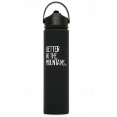 termo fľaša TSL Outdoor Isothermal Bottle Stainless Steel 750ml Black