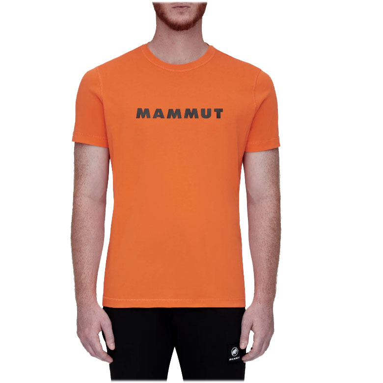 tričko MAMMUT CORE T-Shirt Men Logo Dark Tangerine