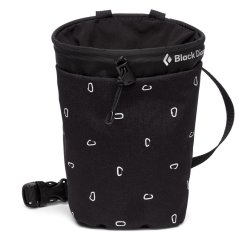 pytlík na magnézium BLACK DIAMOND GYM Chalk Bag Black Biner Print