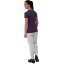 triko SALEWA PURE CHALK DRY W T-Shirt Navy Blazer Melange