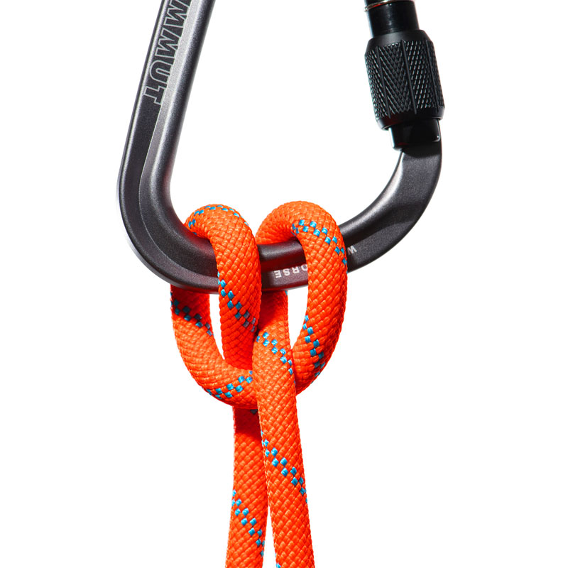 lano MAMMUT 8.7 ALPINE SENDER DRY 60m Vibrant Orange-Ocean