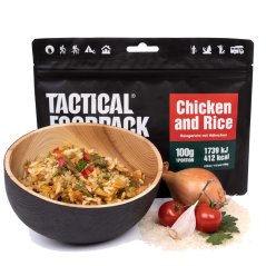 jedlo TACTICAL FOODPACK ryža s kuracím mäsom 100g
