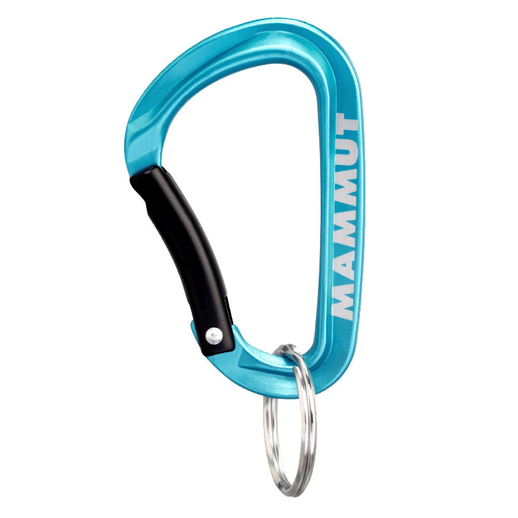 karabínka MAMMUT Mini Carabiner Classic Keylock S Blue