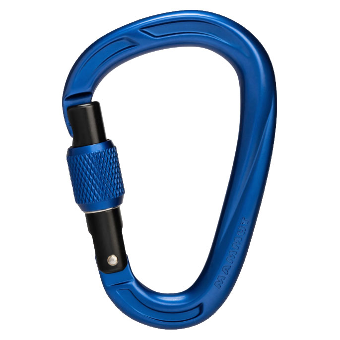 karabína MAMMUT CRAG HMS ScrewGate Ultramarine