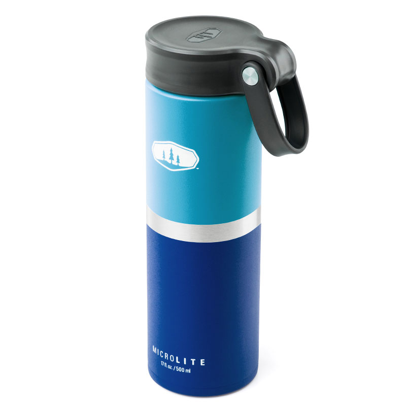 termo fľaša GSI  Outdoors MICROLITE 500 TWIST Blue/Sky Blue