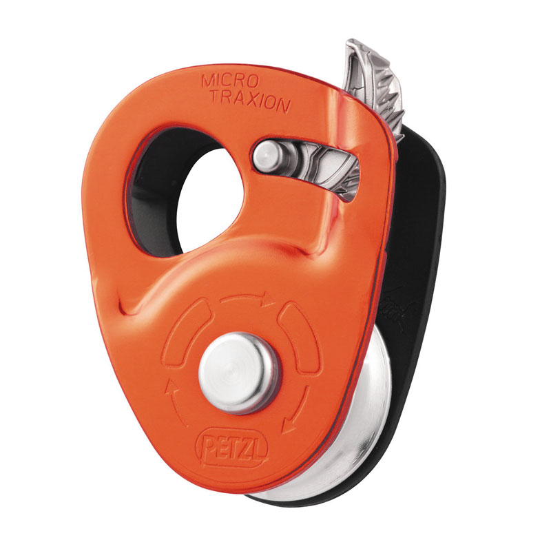 kladka PETZL MICRO TRAXION Orange