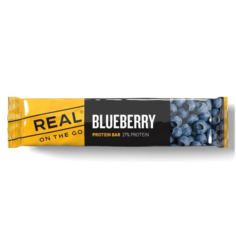 tyčinka REAL On the Go BLUEBERRY Protein Bar 40g
