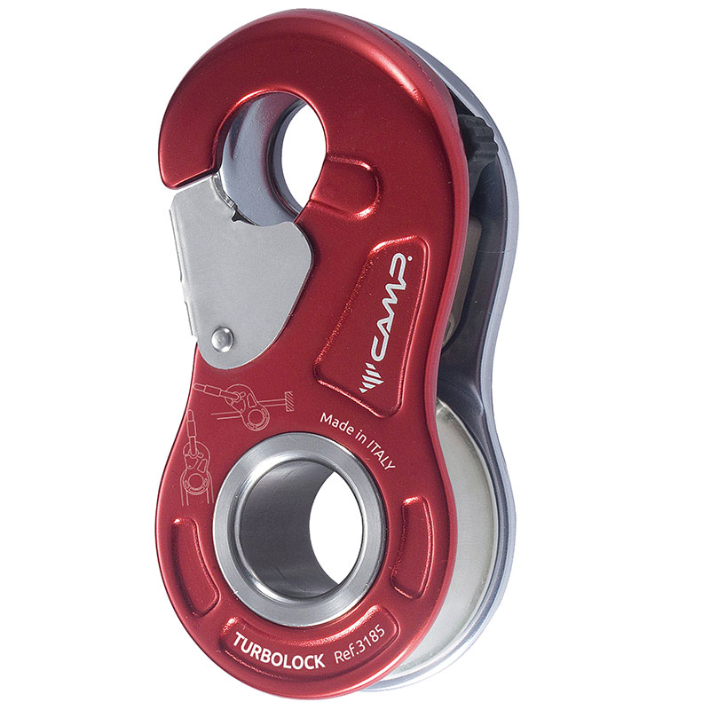 samoblokovacia kladka CAMP TURBOLOCK Red