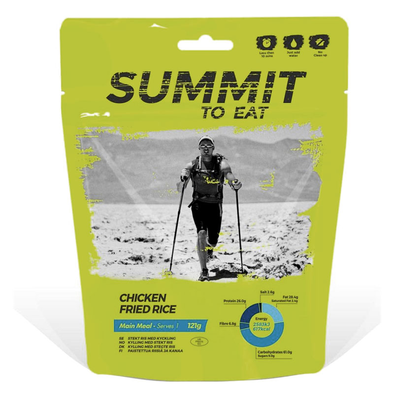 strava SUMMIT TO EAT Vyprážaná ryža s kurac. mäsom a teriyaki 121g