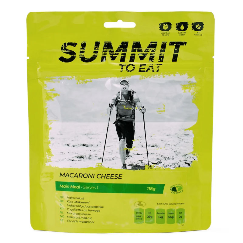 strava SUMMIT TO EAT Makaróny so syrom 118g
