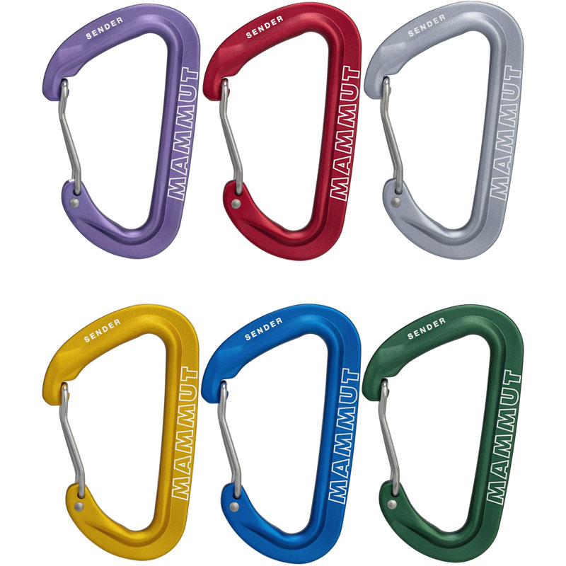 set karabín MAMMUT SENDER WIRE RackPack