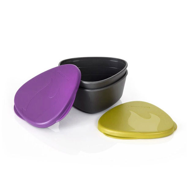 nádobky LIGHT MY FIRE SnapBox Original 2pack Pearly Violet/Pearly Gold