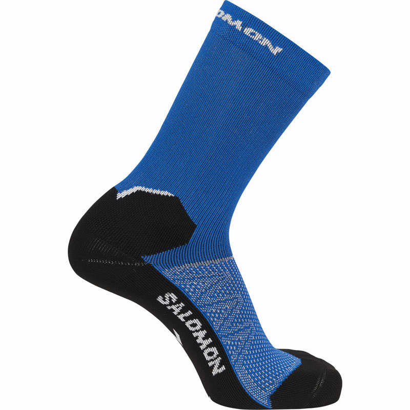 ponožky SALOMON Speedcross Crew Nautical Blue/Deep Black 42-44